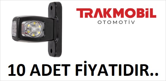 3 YÖNLÜ BOYNUZ LAMBA KISA 14 LEDLİ (10 ADET)