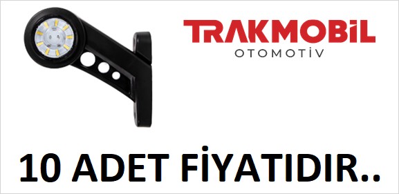 BOYNUZ LAMBA KISA LENSLİ CAM 18 LEDLİ (10 ADET)