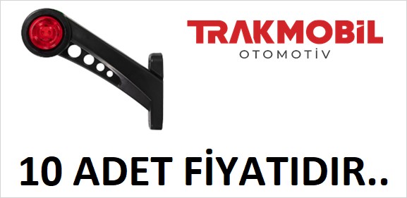 BOYNUZ LAMBA UZUN LENSLİ CAM 18 LEDLİ (10 ADET)