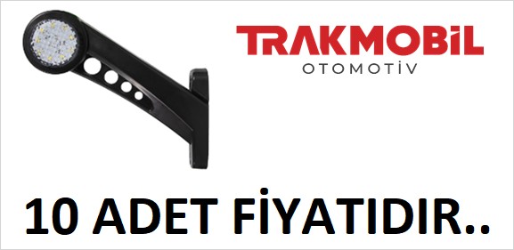 BOYNUZ LAMBA UZUN PETEKLİ CAM 18 LEDLİ (10 ADET)