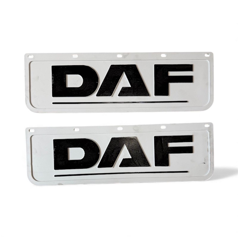 DAF ÖN TOZLUK BEYAZ (19X61CM) 1 TAKIM ( 2 ADET )