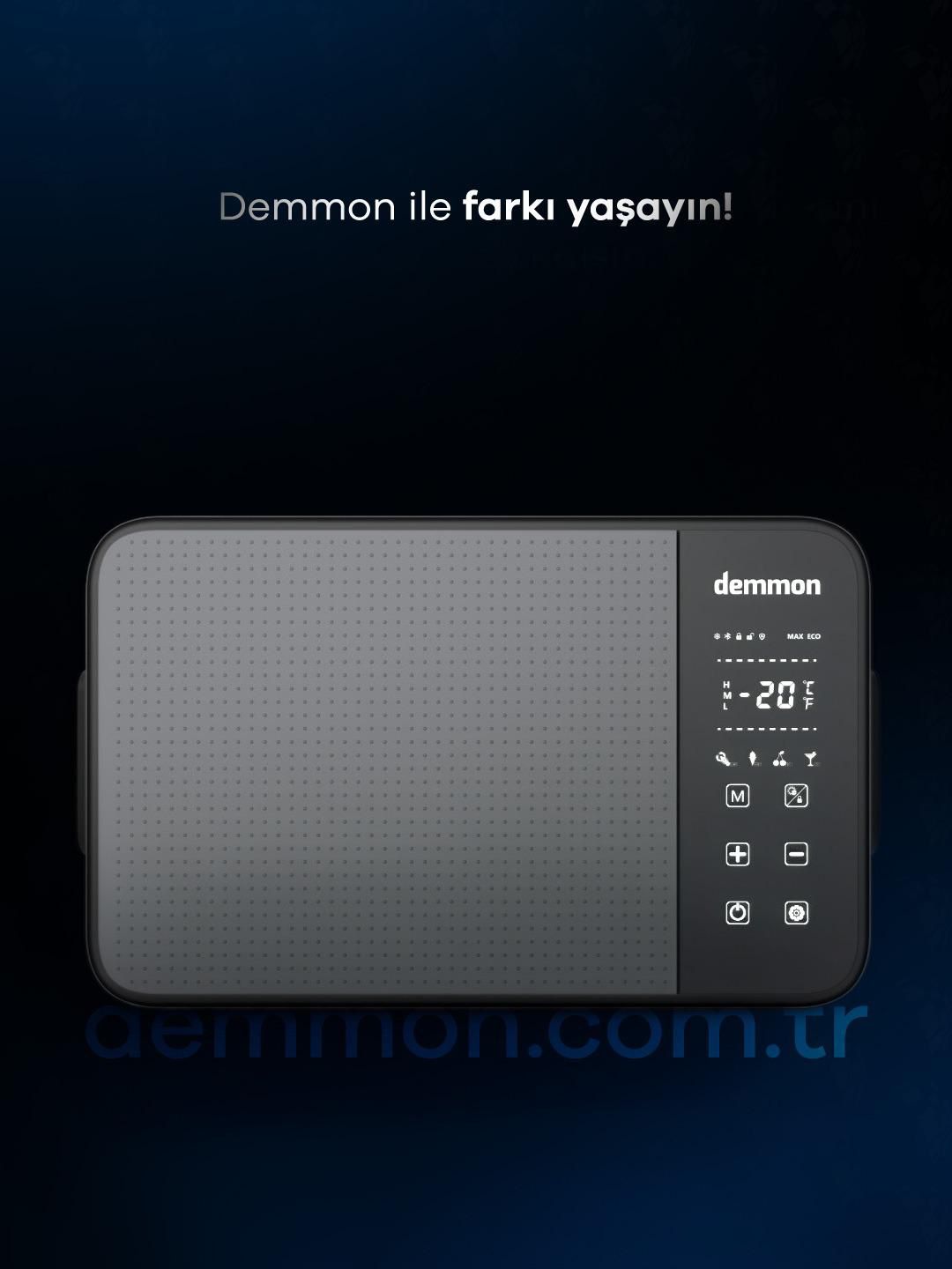 DEMMON ARAÇ İÇİ BUZDOLABI 20 LT 12/24/ 220 ADAPTÖRLÜ