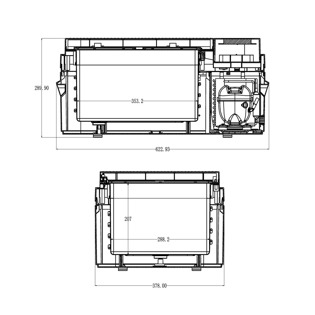 DEMMON ARAÇ İÇİ BUZDOLABI 20 LT 12/24/ 220 ADAPTÖRLÜ