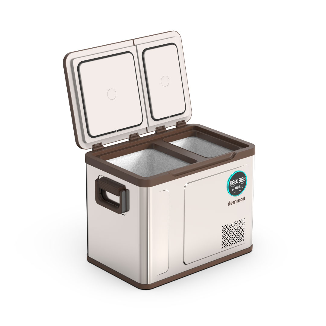 DEMMON ARAÇ İÇİ BUZDOLABI 45 LT ÇİFT KAPAK