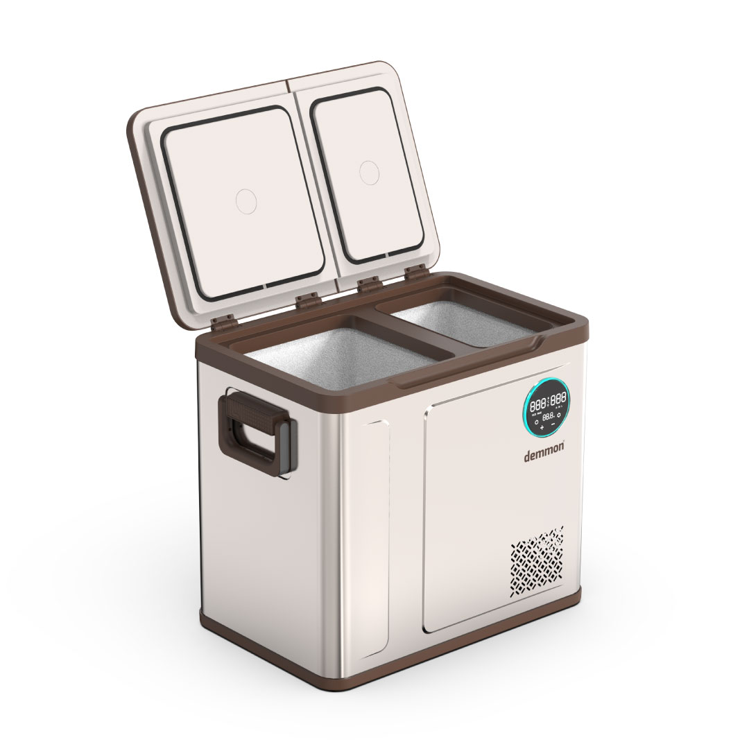 DEMMON ARAÇ İÇİ BUZDOLABI 55 LT ÇİFT KAPAK
