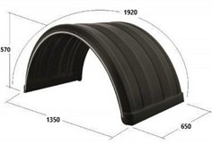 DORSE ÇİFT TEKER ÇAMURLUK DÜZ 65X192
