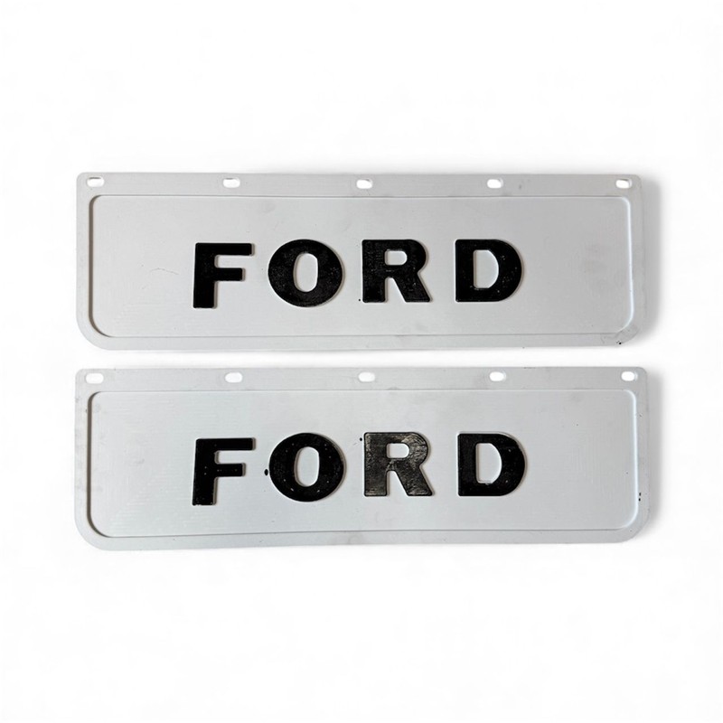 FORD ÖN TOZLUK BEYAZ (19X61CM) 1 TAKIM ( 2 ADET )