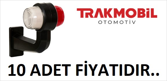 GENİŞ MAKSİ EĞRİ LAMBA NEON UZUN 20CM (10 ADET) Kırmızı - Beyaz