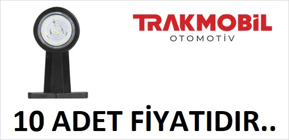 KISA DÜZ LAMBA 18 LEDLİ (10 ADET)