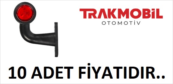 KISA EĞRİ LAMBA 18 LEDLİ (10 ADET)