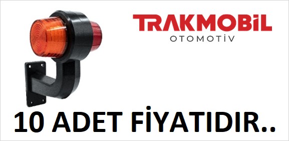 MAKSİ EĞRİ LAMBA NEON 16CM (10 ADET) Sarı - Kırmızı