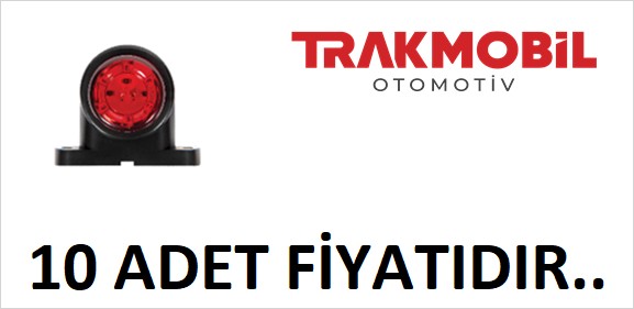 MİNİ STAR LAMBA 12 LEDLİ (10 ADET) Sarı - Kırmızı