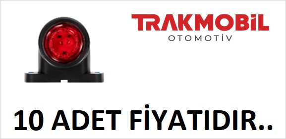 MİNİ STAR LAMBA 18 LEDLİ (10 ADET) Kırmızı - Beyaz