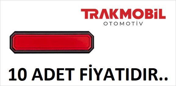 NEON PARMAK LAMBA 9 LEDLİ (10 ADET) Kırmızı