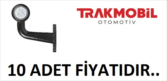 ORTA EĞRİ LAMBA 18 LEDLİ (10 ADET)