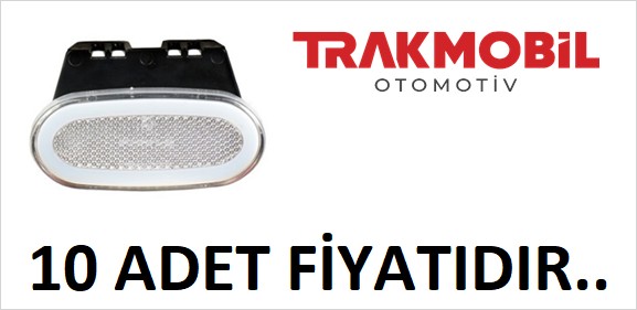 OVAL DORSE LAMBA 28 LEDLİ NEON (10 ADET) Beyaz