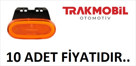 OVAL DORSE LAMBA 28 LEDLİ NEON (10 ADET) Sarı