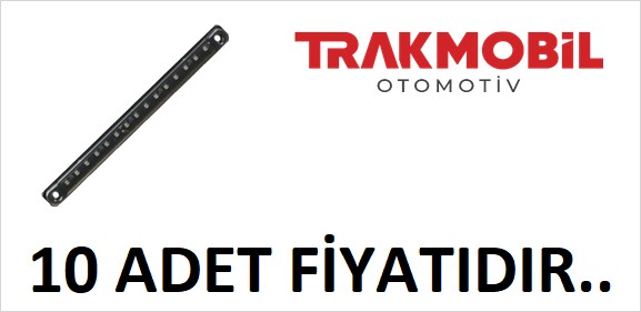 PARMAK LAMBA 15 LEDLİ 24CM FÜME CAM (10 ADET) Sarı