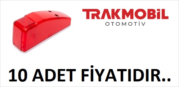 TEPE LAMBA BÜYÜK LEDLİ (10 ADET) Kırmızı