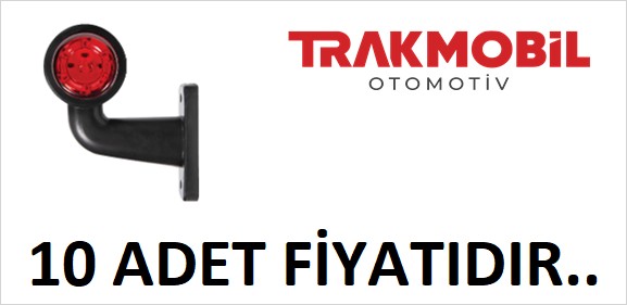 ULTRA MİNİ EĞRİ LAMBA 12 LEDLİ (10 ADET)