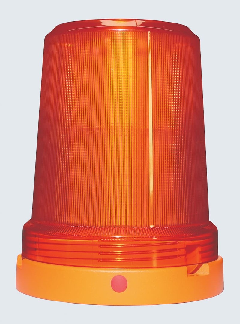 WOLFRAM LEDLİ BÜYÜK DÖNER LAMBA TURUNCU 12/24 VOLT 72 W E BELGELİ