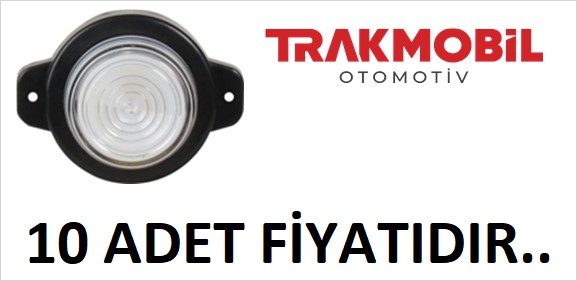 YUVARLAK İŞARET LAMBA NEON (10 ADET) Beyaz