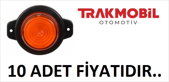 YUVARLAK İŞARET LAMBA NEON (10 ADET) Sarı