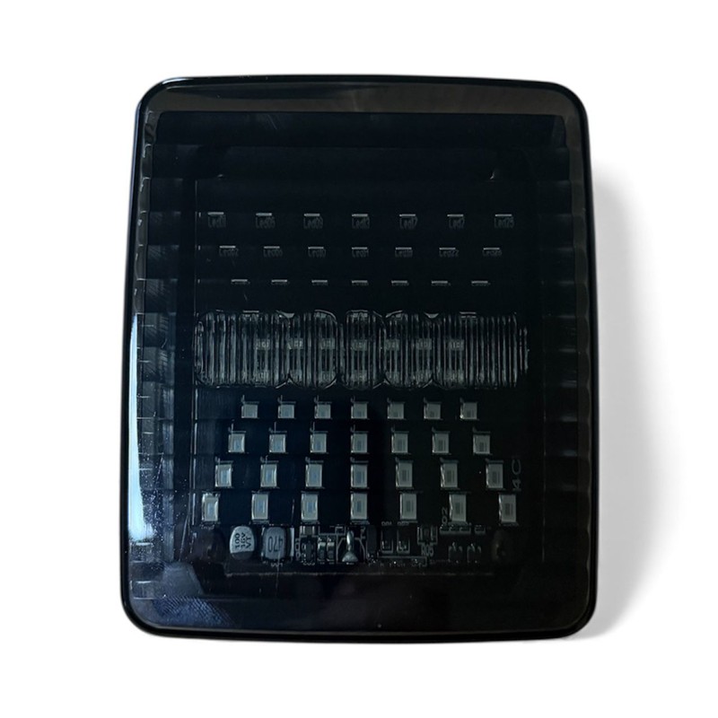 ZER FÜME CAMLI GERİ VİTES LAMBASI SARI ( 13X11 )