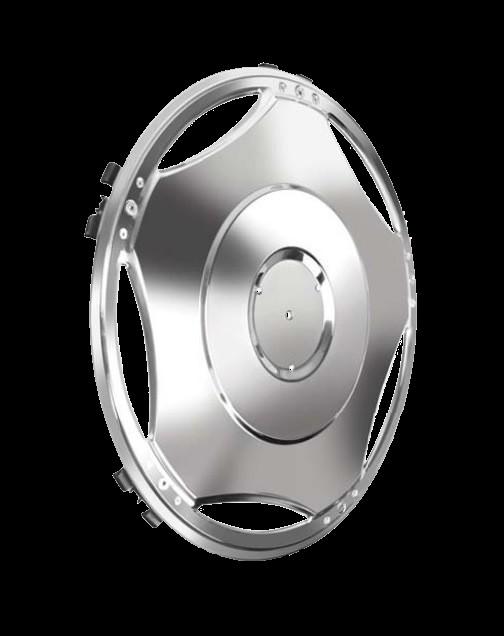 17,5 STAR MODEL METAL NİKEL JANT KAPAĞI ARKA