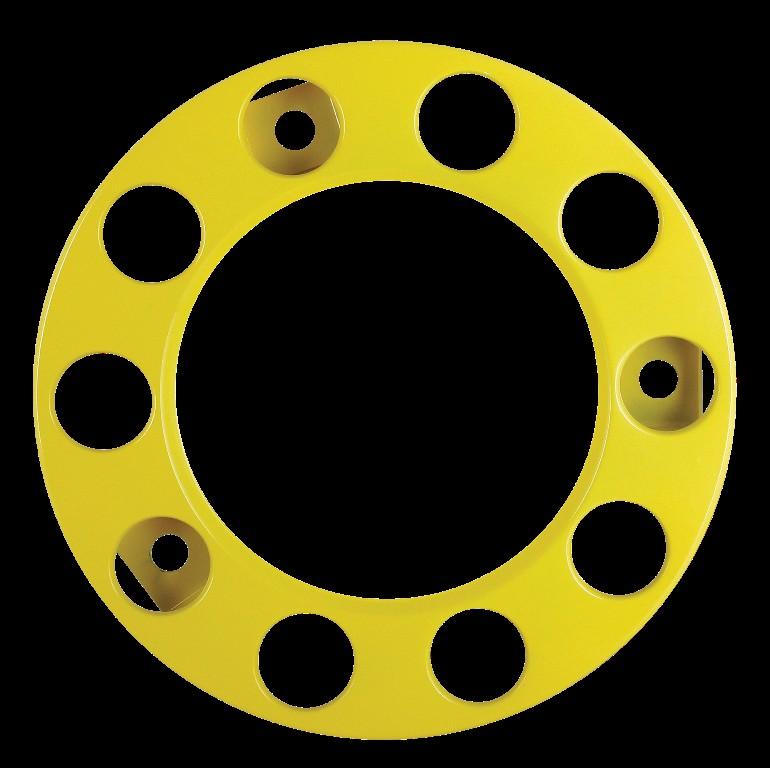 22,5 ÇEMBER MODEL BOYALI BOŞ SARI JANT KAPAĞI