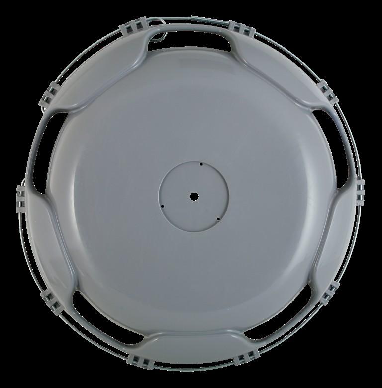 22,5 TREVEGO MODEL PLASTİK JANT KAPAĞI GRİ ÖN