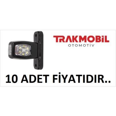 3 YÖNLÜ BOYNUZ LAMBA KISA 14 LEDLİ (10 ADET)