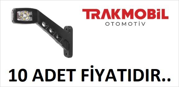 3 YÖNLÜ BOYNUZ LAMBA UZUN 14 LEDLİ (10 ADET)