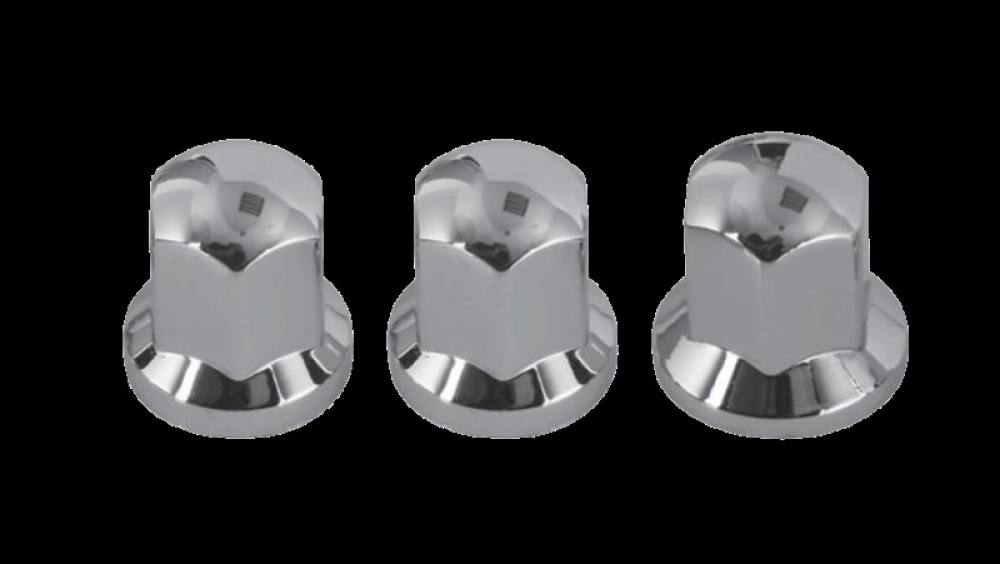 33 BİJON KAPAĞI UZUN KROM KAPLAMA 20 ADET