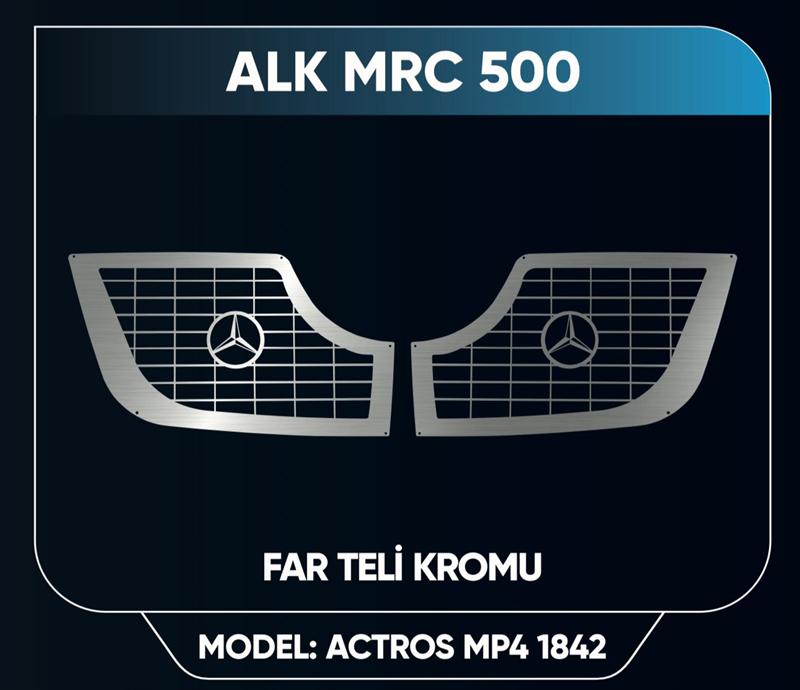 ACTROS 2016 MODEL FAR TELİ NİKELAJİ