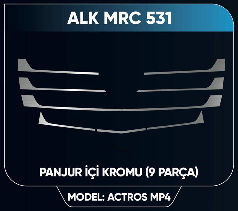 ACTROS 2016 MP4 PANJUR NİKELEJI DAR