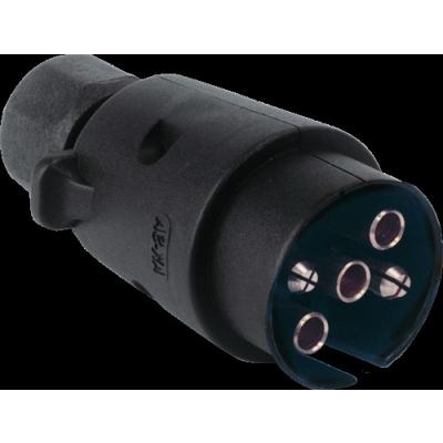 AKSA 5 Lİ PLASTİK RÖMORK PRİZİ N TİPİ ERKEK