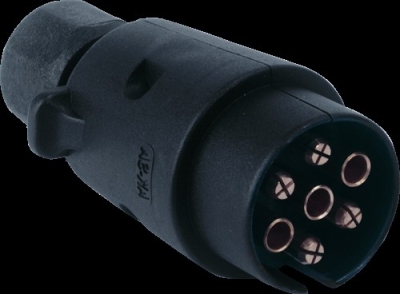 AKSA 7 Lİ PLASTİK RÖMORK PRİZİ N TİPİ ERKEK