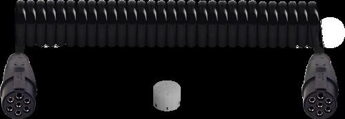 AKSA 7'Lİ PLASTİK TIR RÖMORK FİŞİ KABLOLU N TİPİ