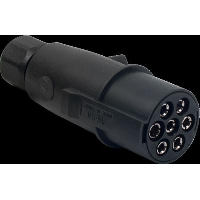 AKSA 7'Lİ PLASTİK TIR RÖMORK FİŞİ KABLOLU N TİPİ