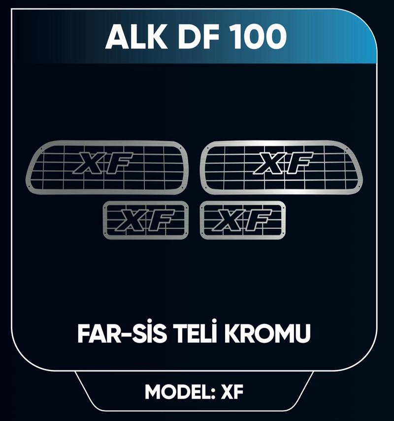 ALKOTEK DAF XF FAR+SİS KROMU