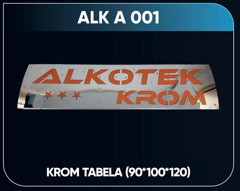 ALKOTEK KROM TABELA SÜPER AYNA (KOÇKAR TİPİ)
