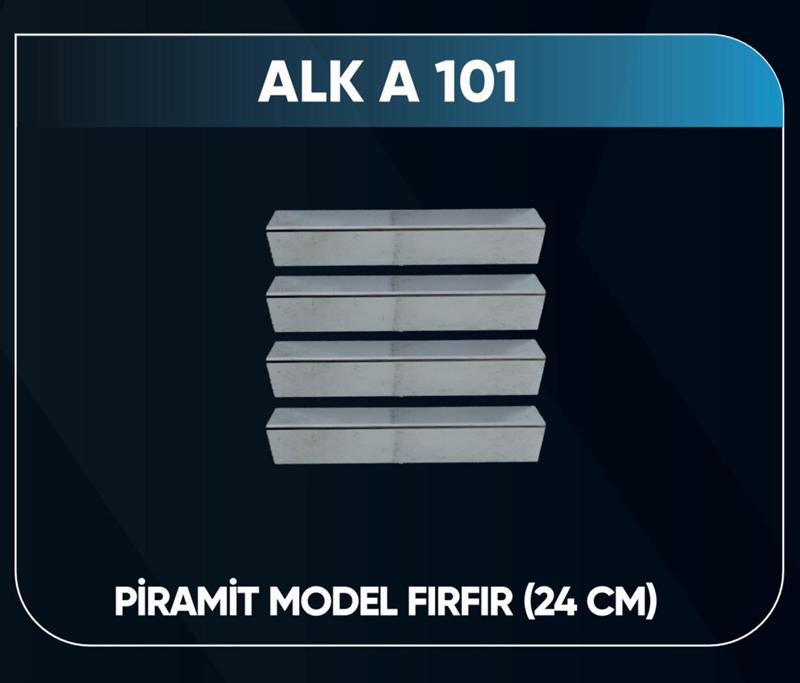 ALKOTEK PİRAMİT FIRFIR ORTA BOY 24CM ( 4 ADET)