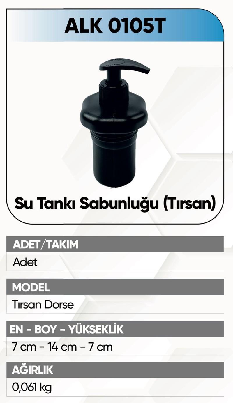 ALKOTEK TIRSAN MODELİ SABUNLUK