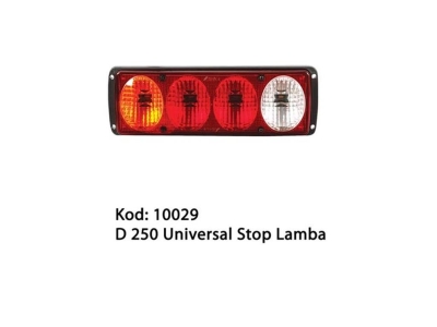 ASFAR D 250 ÜNİVERSAL STOP LAMBASI Y.M  2004