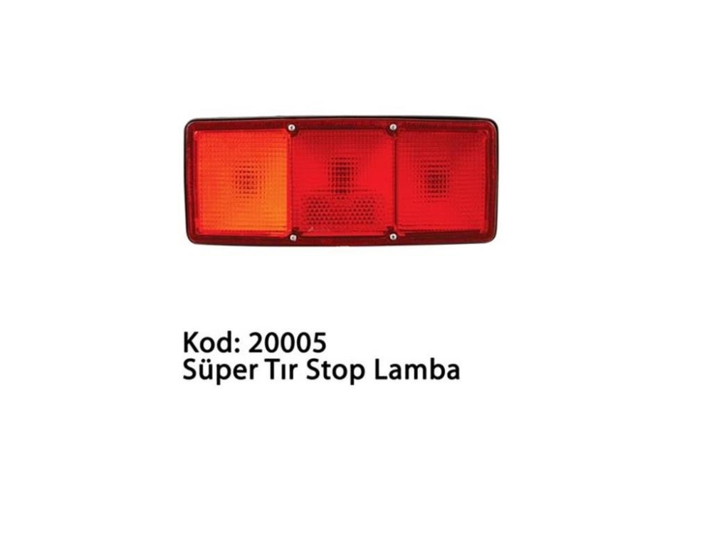 ASFAR SÜPER TIR STOP LAMBASI KABLOLU
