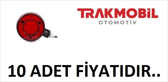 AYNA ALTI KÜPE LAMBA 30 LEDLİ İÇİ DOLU (10 ADET) Sarı - Kırmızı