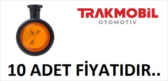 AYNA ALTI KÜPE LAMBA LEDLİ (10 ADET) Sarı - Kırmızı