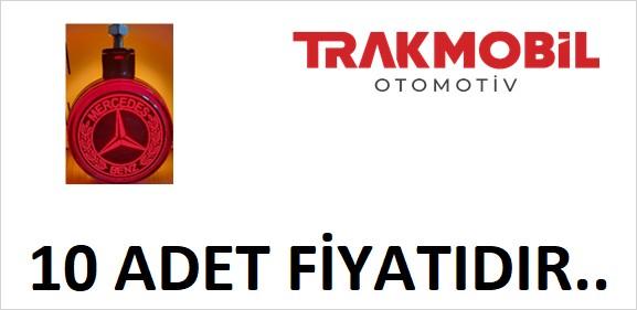 AYNA ALTI KÜPE LAMBA LOGOLU (DAF-FORD-IVECO-MAN-MERCEDES-RENAULT-SCANIA-VOLVO) (10 ADET) Sarı - Kırmızı