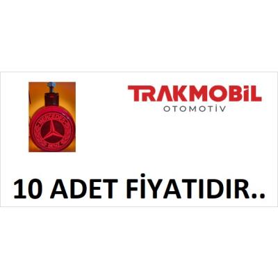 AYNA ALTI KÜPE LAMBA LOGOLU (DAF-FORD-IVECO-MAN-MERCEDES-RENAULT-SCANIA-VOLVO) (10 ADET) Sarı - Kırmızı